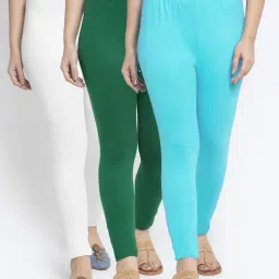 Gracit Multicolor Regular Fit Leggings-picture-31