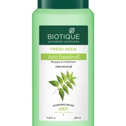 Biotique Fresh Neem Anti Dandruff Shampoo & Conditioner - 340 ml-image-59