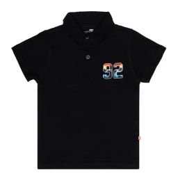 Bodycare Kids Black Solid Polo T-Shirt-image-52