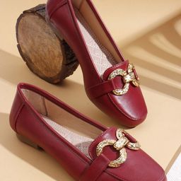 Mast & Harbour Women Square Toe Mules-picture-6
