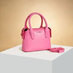 Forever Glam by Pantaloons Fuchsia Solid Handbag-image-64