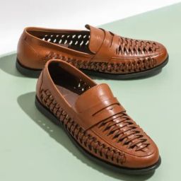 Atesber by Inc.5 Men's Tan Casual Loafers-image-7