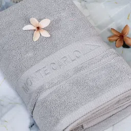 Monte Carlo Grey Cotton 625 GSM Bath Towel-picture-45