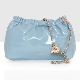 Esbeda Blue Solid Small Sling Handbag-43