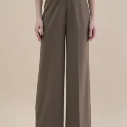 Powersutra Brown Regular Fit Trousers-picture-27