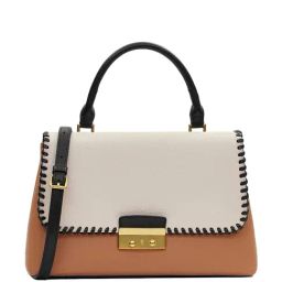 Miraggio Beige Solid Small Handbag-picture-18
