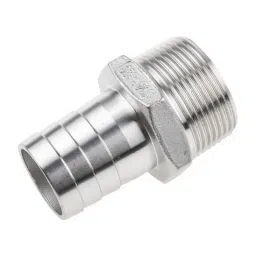 RS PRO Stainless Steel Pipe Fitting Straight Hexagon Hose Nipple 31.75 mm(1-1/4 Inch) Male Model No 4993782-image-30