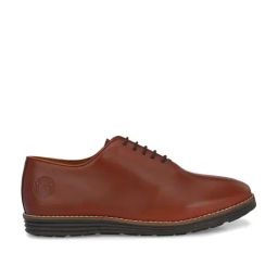 Legwork Men's Tan Oxford Shoes-image-42