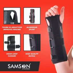 Samson Cock-Up ( Wrist & Fore Arm Splint) (Ambidextrous) Extra Large, WR-0802 image 2