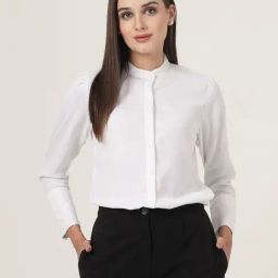 Style Quotient Women White Formal Shirt-60