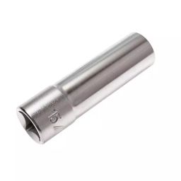 JTC Chrome Vanadium Steel Deep Socket 12.7 mm (1/2 Inch) Drive and 15 mm Size, JTC 47615-29