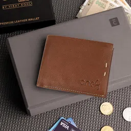 One8 Leather Two Fold Wallet with Rfid-94