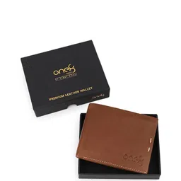 One8 Leather Two Fold Wallet with Rfid image 2