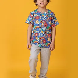 Anthrilo Boys Printed T-shirt-image-97