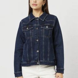 Van Heusen Navy Plain Jacket-picture-27