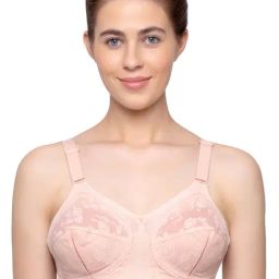 Triumph Baby Pink Lace Work Everyday Bra-picture-21