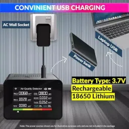 amiciSense 13-in-1 WiFi Air Quality Monitor image 3