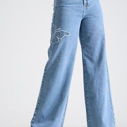 TARAMA Women Wide Leg High-Rise Jeans-picture-24