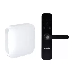 Dorset Steel Graphite Matt Finish Smart Door Lock DG 203 MGM Combo-8