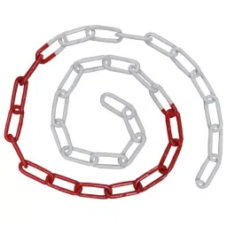 RS PRO Red & White Steel Chain Barrier Model No 8987157-image-74
