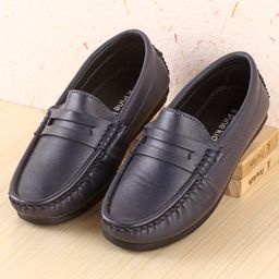 Pine Kids Slip On  Loafer Shoes - Blue-image-49