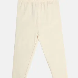 MINI KLUB Cotton Solid Leggings - Marshmallow-picture-18