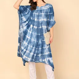 CORSICA Tie & Dye Dyed Kaftan Kurta-picture-15