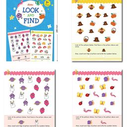 pegasus Colour by Numbers Mazes Look & Find Spot the Difference - Set of 4 Activity Books image 3