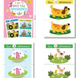 pegasus Colour by Numbers Mazes Look & Find Spot the Difference - Set of 4 Activity Books image 4