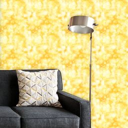 ArtzFolio Printed UV-Resistant Anti-Bacterial Abstract Golden Art Peel & Stick Wallpaper-image-75