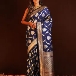 all about you Woven Design Silk Cotton Banarasi Saree-picture-40