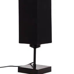 Devansh Black Solid Contemporary LED Column Table Lamp image 5