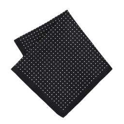 Peter England Black Printed Pocket Square-image-37