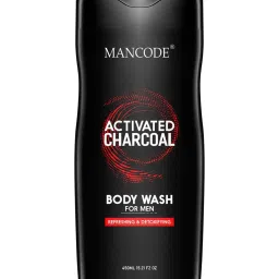 Mancode Charcoal Body Wash - 450 ml image 1
