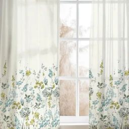 Haus & Kinder Printed Multi Polyester 5 FT Window Curtains - Set of 2-image-67