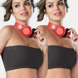 Sonari Pack Of 2 Bandeau Bra Full Coverage Non-Wired All Day Comfort-26