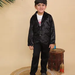 BAESD Boys Embellished Single Breasted 3-Piece Suit-45