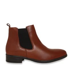 Aldo Women's Cognac Chelsea Boots-image-10