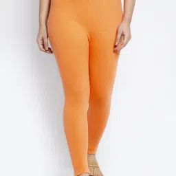 Gracit Orange Regular Fit Leggings-picture-47