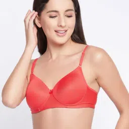 Clovia Red T-Shirt Bra-picture-34