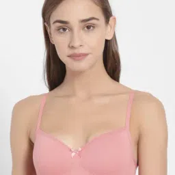 Jockey Pink Non Wired Padded T-Shirt Bra-picture-40