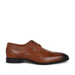 Louis Philippe Men's Brown Derby Shoes-image-42