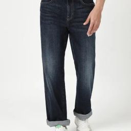 Wrangler Dark Indigo Cotton Comfort Fit Jeans-image-21