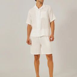 Styli White Cotton Relaxed Fit Co-Ord-image-19