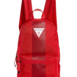 Guess Red Solid Central Backpack-image-14