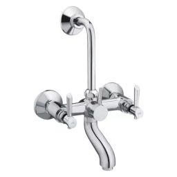 Plato Metallic Finish High Flow Fusion Wall Mixer 2 in 1 With Bend Size of 19.05 mm (3/4 Inch), U 214-image-74