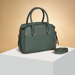 Forever Glam by Pantaloons Green Solid Handbag-image-38