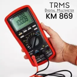 KUSAM-MECO TRMS Digital Multimeter 9999 Counts 4 Digit Dual LCD Display, KM822EX image 4