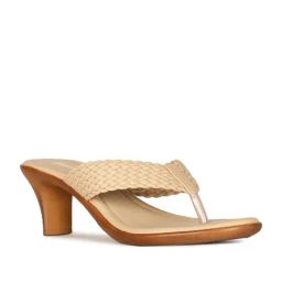Bata Women's Beige Thong Sandals-image-24