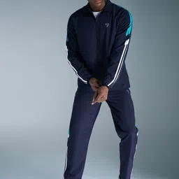 SG Men Striped Polo Collar Mid-Rise Tracksuits-picture-17